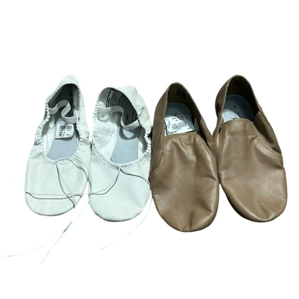 ABS Americal Ballet Theater Ballet Shoes 2 Pair Bundle Both Size 4